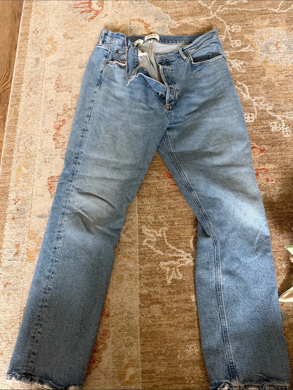 Agolde Riley Size 31 color cove